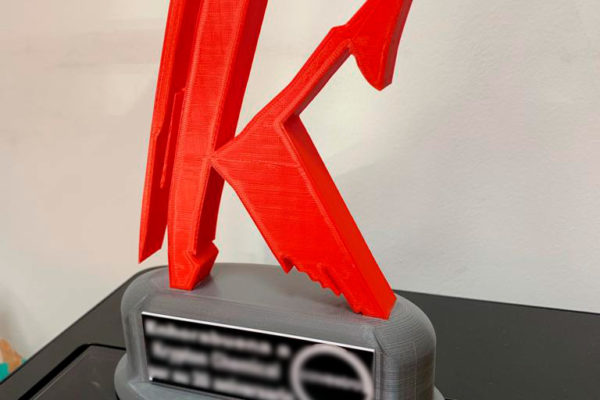 Imprimir trofeo 3D en Madrid