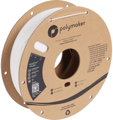 PolyFlex™ TPU90 White 1.75 mm 750g